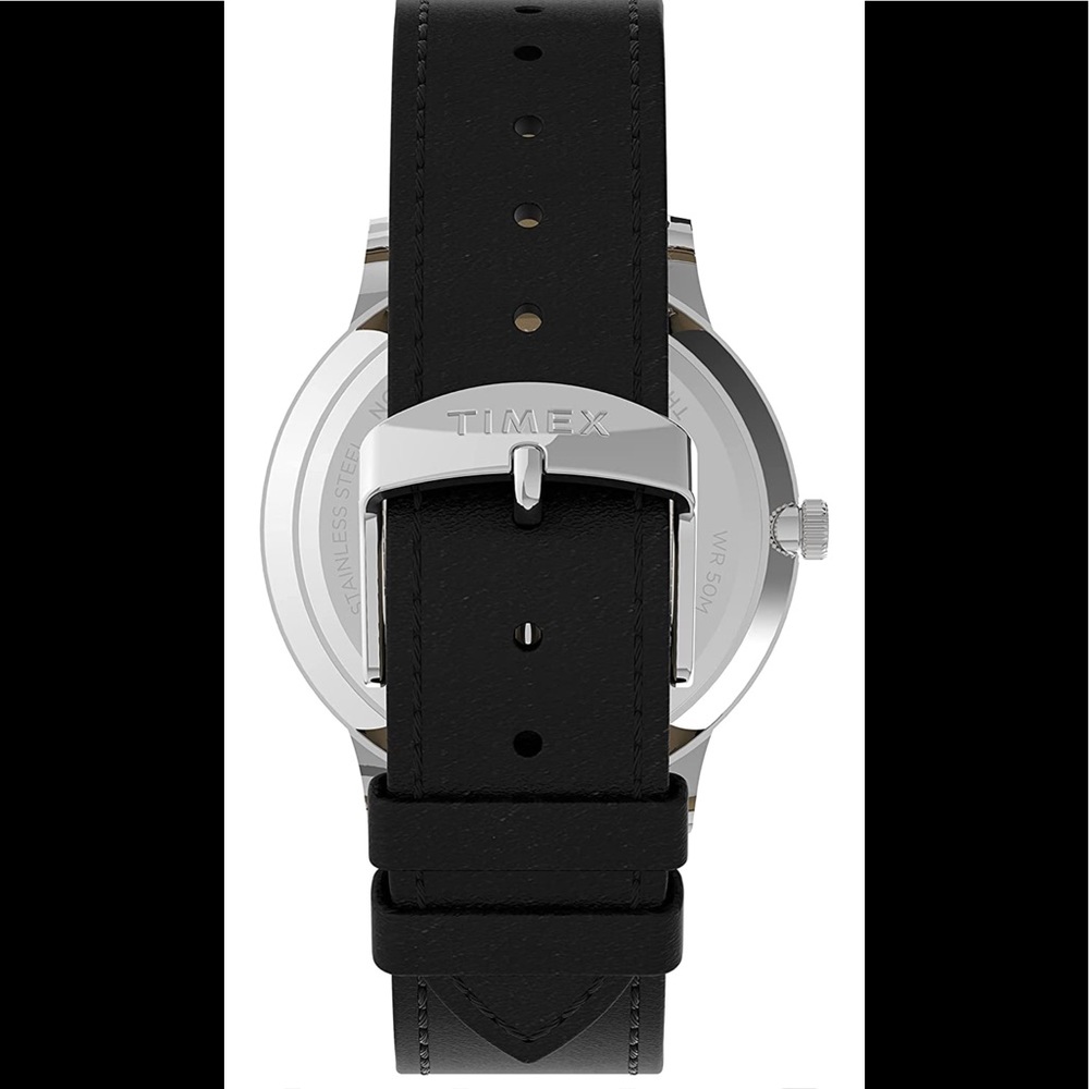 BRAND NEW MENS STAINLESS STEEL CLASSIC TIMEX WATCH NWT - Picture 2 of 4